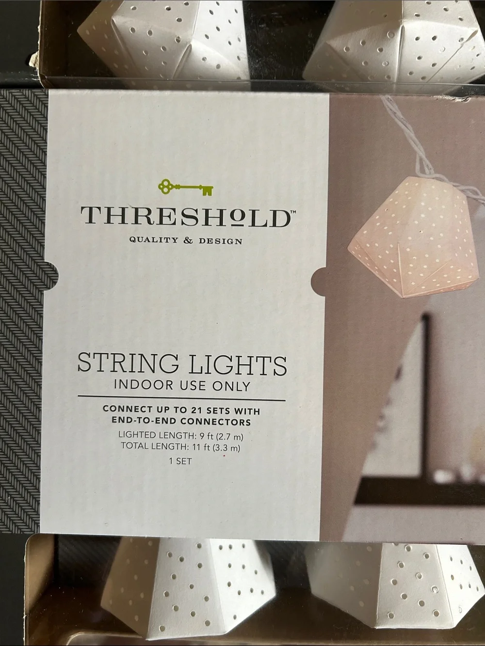 NWT 2 Boxes of Threshold White String Lights